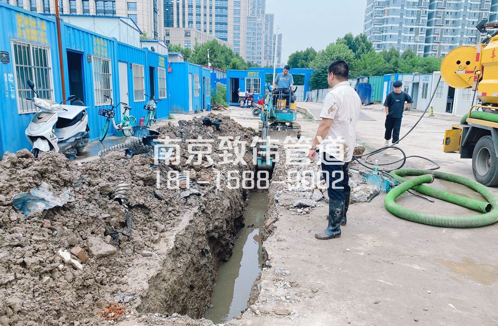 329中胜管道置换开挖